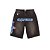 SUPREME x MITCHELL & NESS - Bermuda Washigton Bullet Baggy Denim "Preto" -NOVO- - Imagem 1
