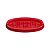 SUPREME - Cinzeiro Oval "Vermelho" -NOVO- - Imagem 1