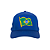 OMA DESIGN STUDIOS - Boné Brasil Flag Curved Brim "Azul" -NOVO- - Imagem 1