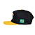 OMA DESIGN STUDIOS - Boné Brasil Retro WC Curved Brim "Preto/Amarelo" -NOVO- - Imagem 3