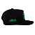 OMA DESIGN STUDIOS - Boné NYNY Bones Brasil "Preto/Verde" -NOVO- - Imagem 2