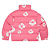 DENIM TEARS - Jaqueta Puffer Cotton Wreath "Rosa" -NOVO- - Imagem 2