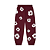 DENIM TEARS - Calça De Moletom Cotton Wreath "Vinho" -NOVO- - Imagem 2