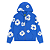 DENIM TEARS - Moletom Cotton Wreath Zip "Azul" -NOVO- - Imagem 1