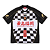 SUPREME - Camisa Checkerboard Soccer Jersey "Preto" -NOVO- - Imagem 1