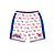 SUPREME x MITCHELL & NESS - Bermuda Monogram "Branco" -NOVO- - Imagem 1