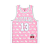 SUPREME x MITCHELL & NESS - Regata Monogram "Rosa" -NOVO- - Imagem 1