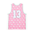SUPREME x MITCHELL & NESS - Regata Monogram "Rosa" -NOVO- - Imagem 2