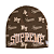 SUPREME x NEW ERA - Touca Monogram "Marrom" -NOVO- - Imagem 1