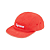 SUPREME - Boné Canvas Camp SS26 "Vermelho" -NOVO- - Imagem 1