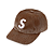 SUPREME - Boné Pigment Coated S Logo 6-Panel SS26 "Marrom" -NOVO- - Imagem 1