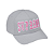 SUPREME X NEW ERA - Boné Gothic Outline Adjustable SS26 "Cinza" -NOVO- - Imagem 2