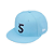 SUPREME X NEW ERA - Boné Devil S Logo 59Fifty "Azul Claro" -NOVO- - Imagem 1