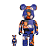 PRÉ VENDA - MEDICOM TOY X ANDY WARHOL X MUHAMMAD ALI - Boneco Bearbrick  100% & 400% Set -NOVO- - Imagem 1