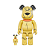 PRÉ VENDA -MEDICOM TOY X WACKY RACERS - Boneco Bearbrick 100% & 400% Set "Muttley" -NOVO- - Imagem 1