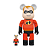 PRÉ VENDA - MEDICOM TOY x DISNEY PIXAR - Boneco Bearbrick 100% & 400% Set "Mr Incridible" -NOVO- - Imagem 1