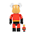 PRÉ VENDA - MEDICOM TOY x DISNEY PIXAR - Boneco Bearbrick 100% & 400% Set "Mr Incridible" -NOVO- - Imagem 2