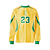 NIKE x JORDAN - Camiseta Manga Longa Goleiro (Brasil) "Amarelo" -NOVO- - Imagem 1