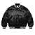 SUPREME x CHAMPION - Jaqueta Satin Varsity "Preto" -NOVO- - Imagem 1