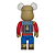 MEDICOM TOY - Boneco Bearbrick 400% Iron Maiden "Eddie The Trooper" -NOVO- - Imagem 2
