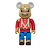 MEDICOM TOY - Boneco Bearbrick 400% Iron Maiden "Eddie The Trooper" -NOVO- - Imagem 1