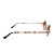 CHROME HEARTS - Óculos de Sol Diamond Dog Tortoise "Gold" -NOVO- - Imagem 3
