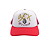 CHROME HEARTS - Boné Matty Boy Sex Records Trucker "Branco/Vermelho" -NOVO- - Imagem 1