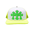 CHROME HEARTS - Boné Cemetery Crosspatch Trucker "Neon" -NOVO- - Imagem 1
