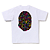 BAPE - Camiseta Neon Big Ape Head "Branco" -NOVO- - Imagem 2