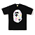 BAPE - Camiseta Neon Big Ape Head "Preto" -NOVO- - Imagem 1