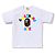 BAPE - Camiseta Neon Camo College "Branco" -NOVO- - Imagem 1