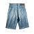 KAPITAL - Bermuda 14oz Denim 5-Pocket Bone Embroidery "Light Indigo" -NOVO- - Imagem 3