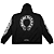 CHROME HEARTS - Moletom Zip Up Horseshoe "Preto" -NOVO- - Imagem 2