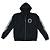 CHROME HEARTS - Moletom Zip Up Horseshoe "Preto" -NOVO- - Imagem 1