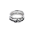 CHROME HEARTS - Anel Double Narrow Vine 2000 "Prata 925" -VINTAGE- - Imagem 1