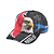 SUPREME x MAISON MARGIELA - Boné Split 6-Panel "Preto/Vermelho" -NOVO- - Imagem 1