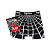 SUPREME x HANES - Cueca Boxer Spider-Man (Pack C/2) "Preto" -NOVO- - Imagem 1
