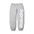 SUPREME - Calça De Moletom Satin Applique "Cinza" -NOVO- - Imagem 1
