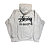 STUSSY - Moletom Los Angeles Zip Up "Cinza Claro" -NOVO- - Imagem 2