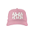OMA DESIGN STUDIOS - Boné NY NY Bones Curved Brim "Rosa Claro" -NOVO- - Imagem 1