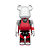 MEDICOM TOY x JORDAN - Boneco Bearbrick 100% "Michael Jordan 1985 Silver" -NOVO- - Imagem 1