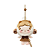 POP MART x POP BEAN - Coffee Factory Series Plush Pendant -UNIDADE- - Imagem 6