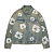 DENIM TEARS - Jaqueta Floral-Print Button-Up Denim "Dirty Wash" -NOVO- - Imagem 1