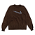 NIKE x TRAVIS SCOTT - Moletom CJ Reverse Swoosh Crewneck "Marrom" -NOVO- - Imagem 1