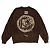 NIKE x TRAVIS SCOTT - Moletom CJ Reverse Swoosh Crewneck "Marrom" -NOVO- - Imagem 2