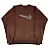 PRÉ VENDA - NIKE x TRAVIS SCOTT - Moletom CJ Reverse Swoosh Crewneck "Marrom" -NOVO- - Imagem 1