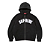 SUPREME x LARRY CLARK - Moletom Zip Up FW26 "Preto" -NOVO- - Imagem 1