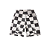 VALE LIVES FOREVER - Bermuda Checker Jords "Preto/Branco" -NOVO- - Imagem 2