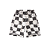 VALE LIVES FOREVER - Bermuda Checker Jords "Preto/Branco" -NOVO- - Imagem 1