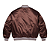 SUPREME x CHAMPION - Jaqueta Satin Varsity "Marrom" -NOVO- - Imagem 2